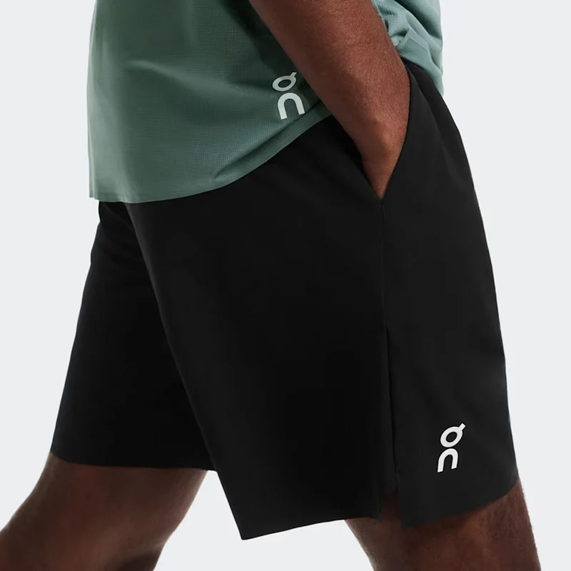 7" Court Shorts Herren - schwarz