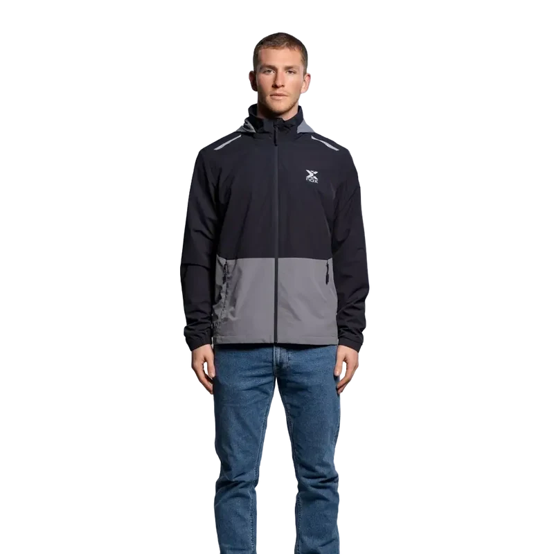 Cortavientos NOX Black/Dark Grey 2026