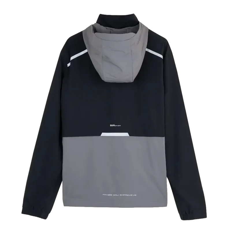 Cortavientos NOX Black/Dark Grey 2026
