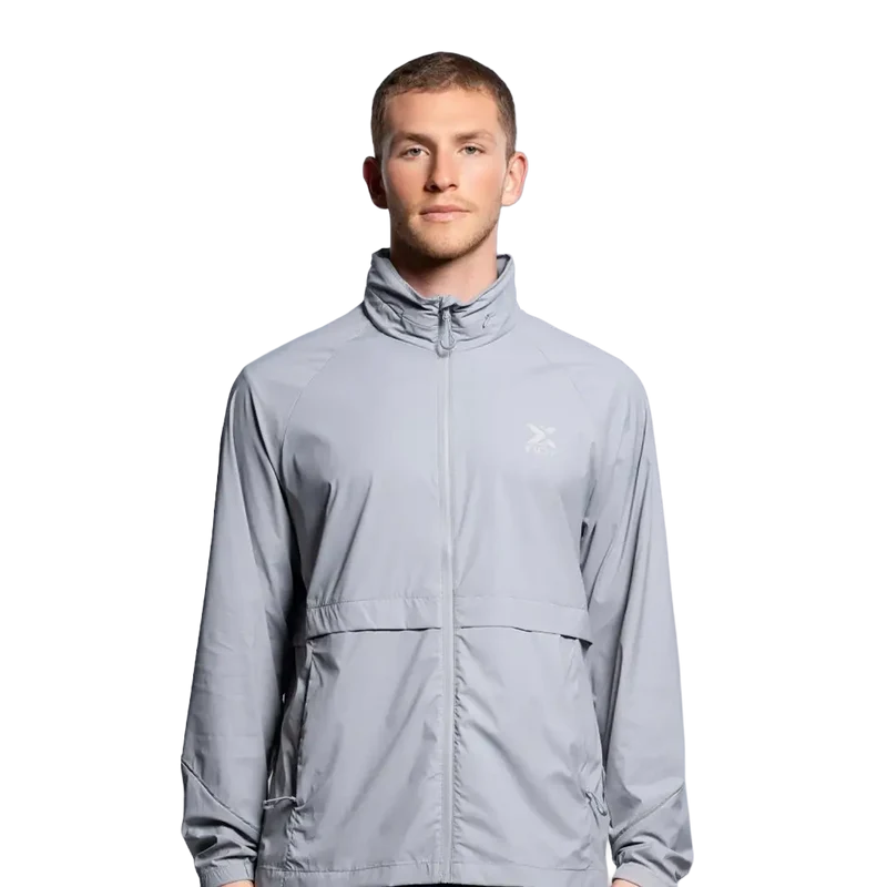 Cortavientos Nox Ligero Hombre Gris 2026