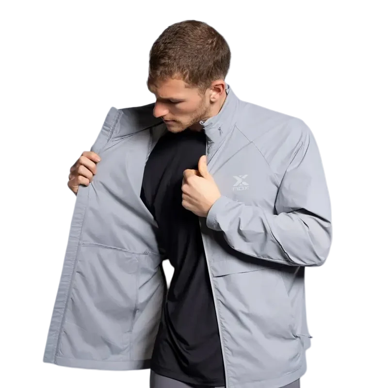 Cortavientos Nox Ligero Hombre Gris 2026