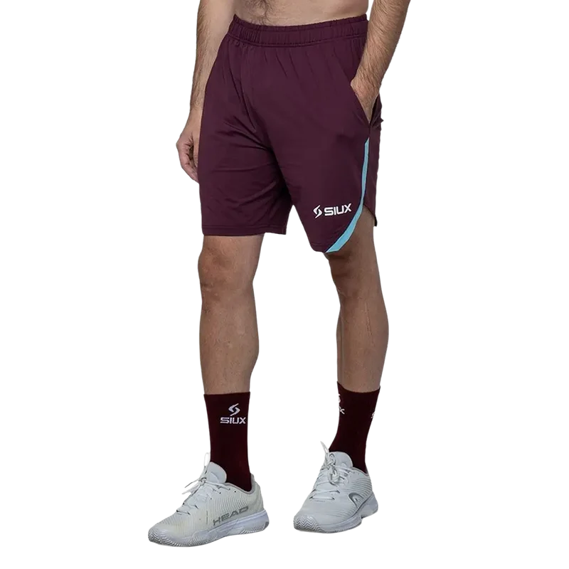 Pantalon Corto Siux Apex Burdeos