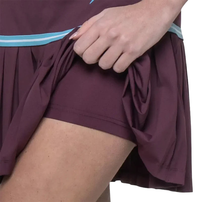 Falda Siux Apex Burdeos 2026
