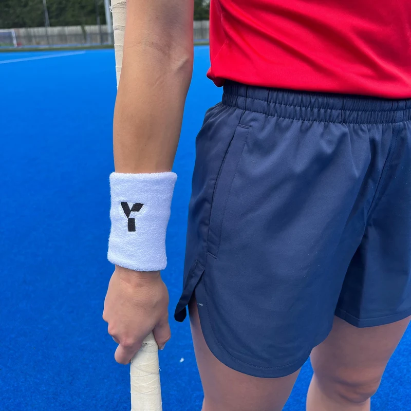 Y1 White Sweatband (2 Pack) Hockey Cosmic 26/27