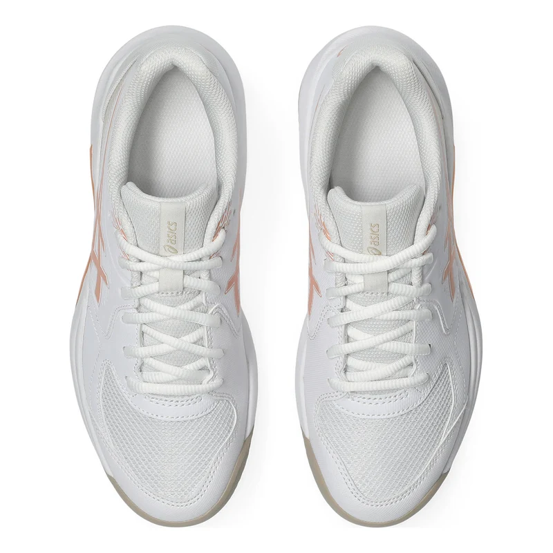 Gel-Dedicate 9 Sandplatzschuh Damen - weiß, apricot