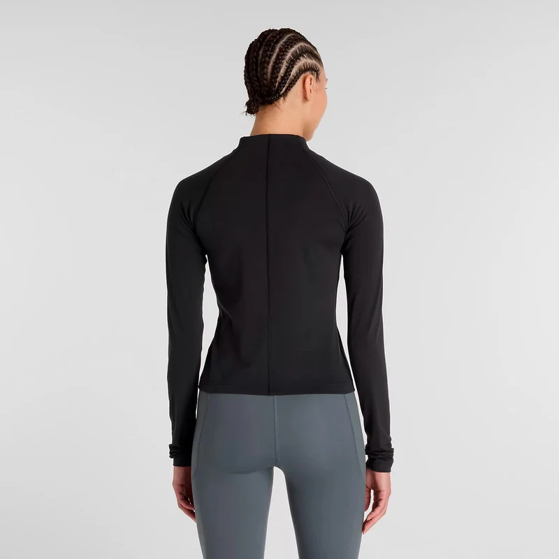 Harmony Fitted Trainingsjacke Damen - schwarz