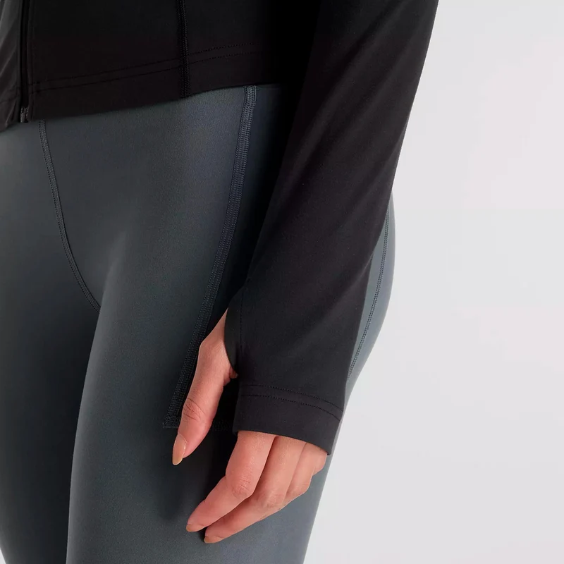 Harmony Fitted Trainingsjacke Damen - schwarz