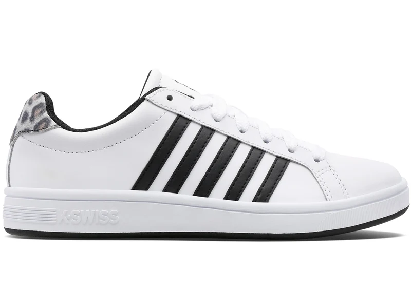 97011-185-M | COURT TIEBREAK | WHITE/BLACK/SNOW LEOPARD