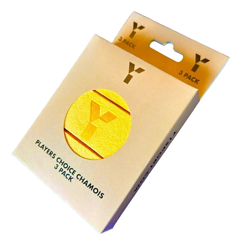 Y1 Players Choice Chamois Grip - Yellow Hockey Grip Cosmic 26/27