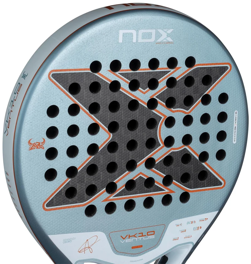 NOX Luxury VK10 Ventus Control 12K By Aranzazu Osoro 2026 Padel Racket