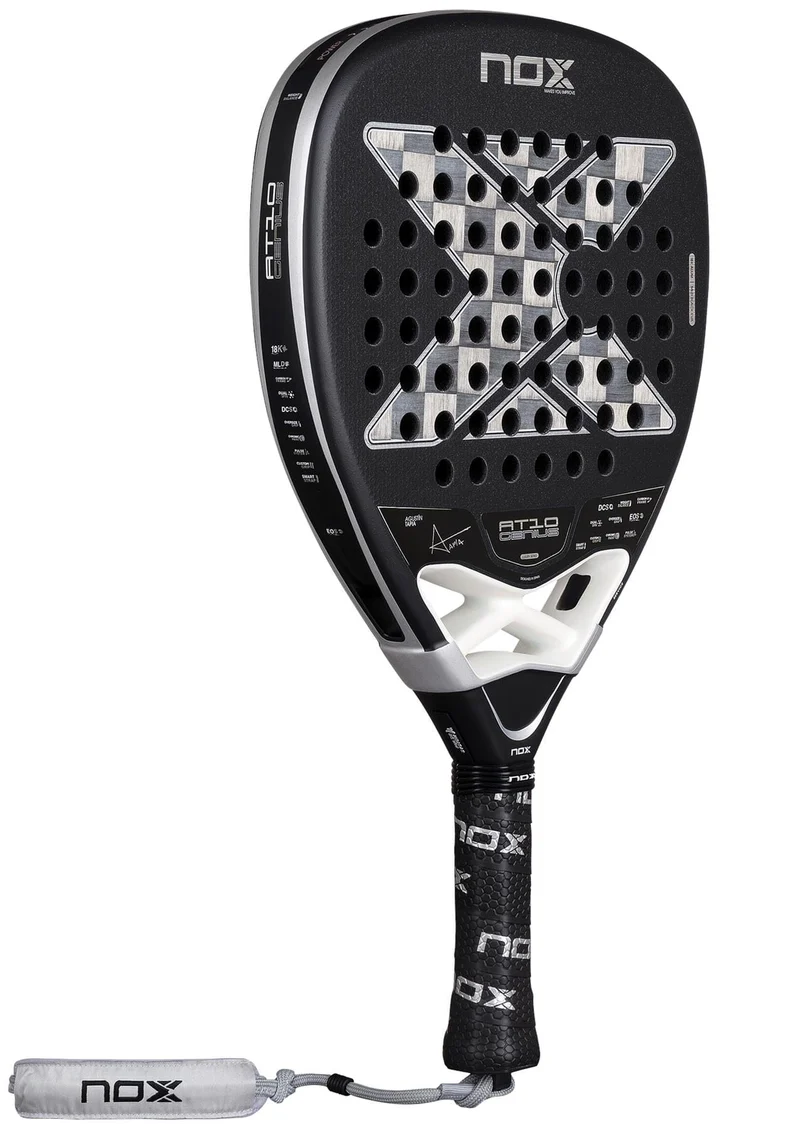 NOX Luxury AT10 Genius Attack 18K Alum By Agustin Tapia 2026 Padel Racket