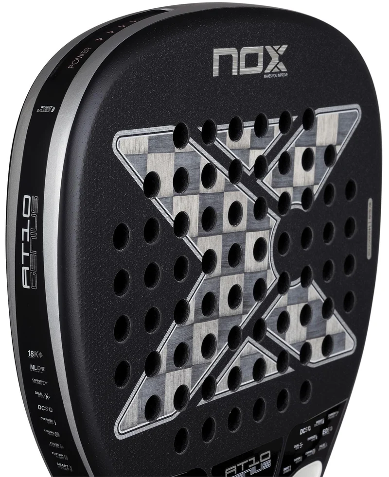 NOX Luxury AT10 Genius Attack 18K Alum By Agustin Tapia 2026 Padel Racket