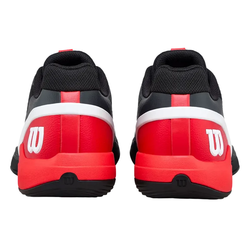 Zapatillas Wilson Rush Pro 5 Black/Infrared/White 2026