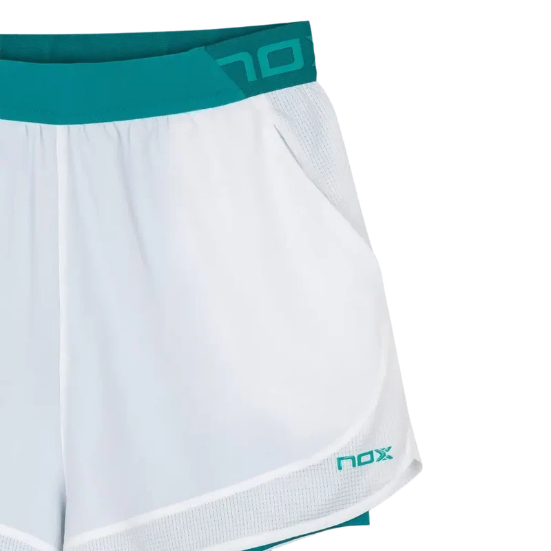 Pantalón Nox Mujer Pro White/Ivy Green 2026