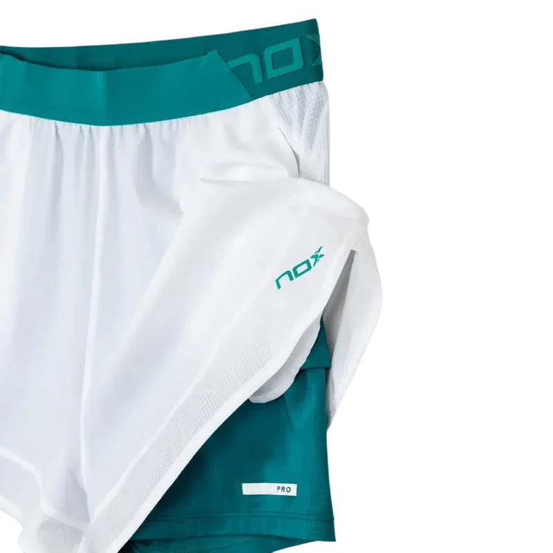 Pantalón Nox Mujer Pro White/Ivy Green 2026