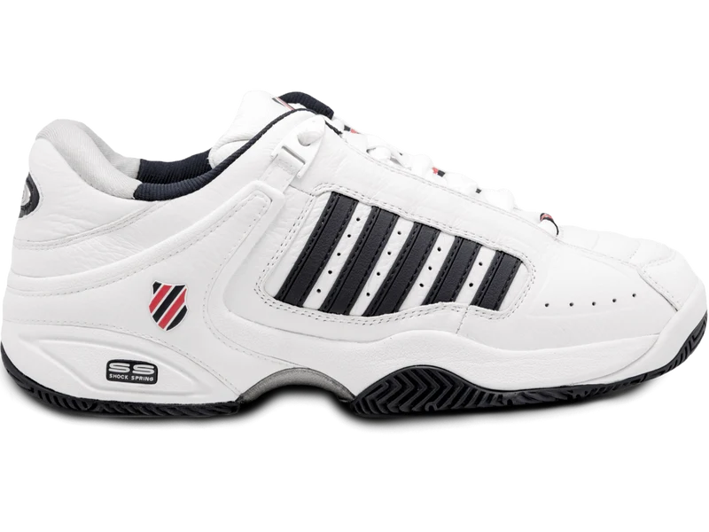 01033-164-M | DEFIER RS | WHITE/DRESS BLUES/FIERY RED