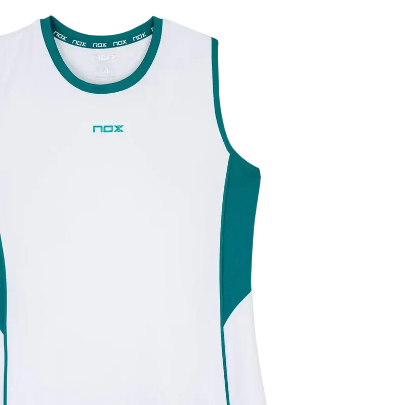 Vestido Nox Mujer Pro White/Ivy Green 2026