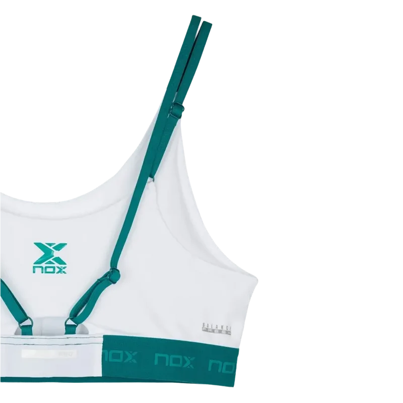 Sujetador Nox Pro White/Ivy Green 2026