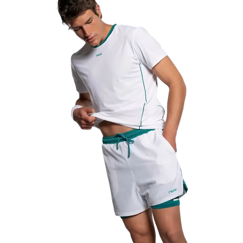 Pantalón Nox Pro White/Ivy Green 2026