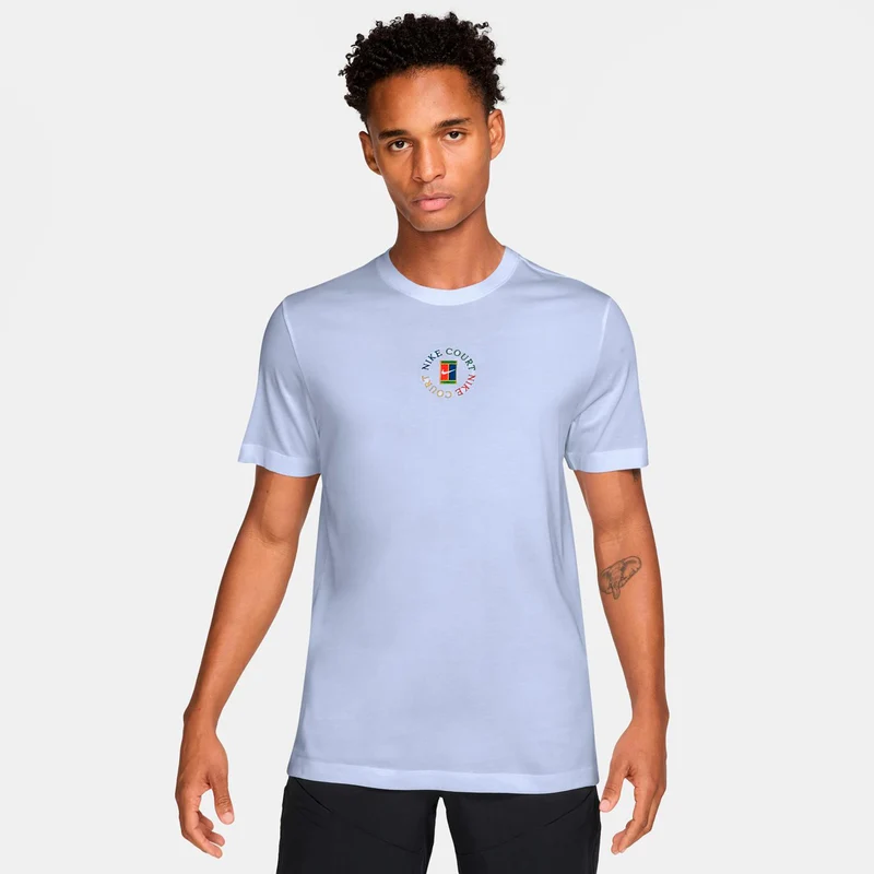 Court T-Shirt Herren - blaugrau