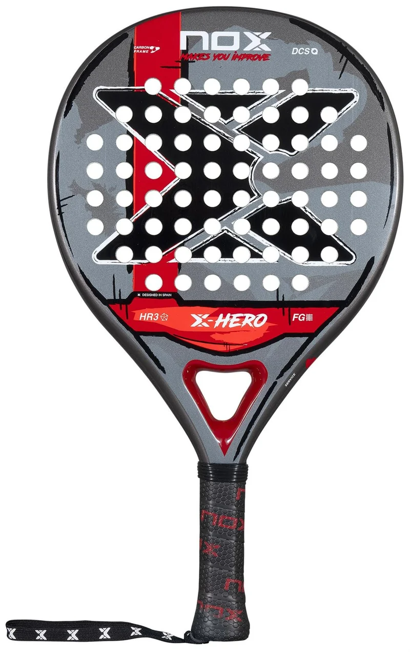 NOX X-Hero Red Padel Racket