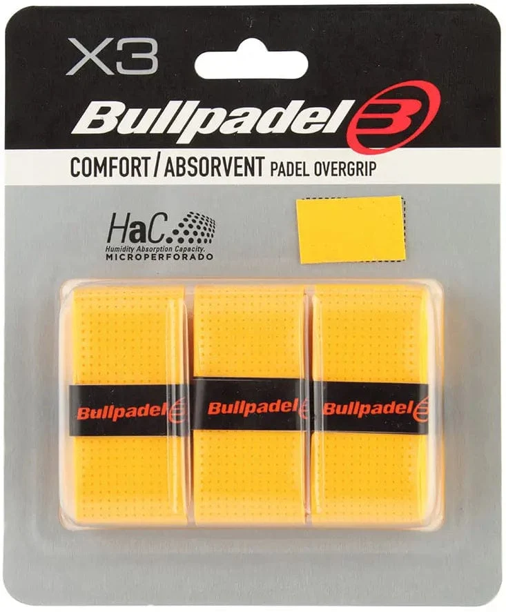 Bullpadel GB-1200 Padel Overgrips - Yellow
