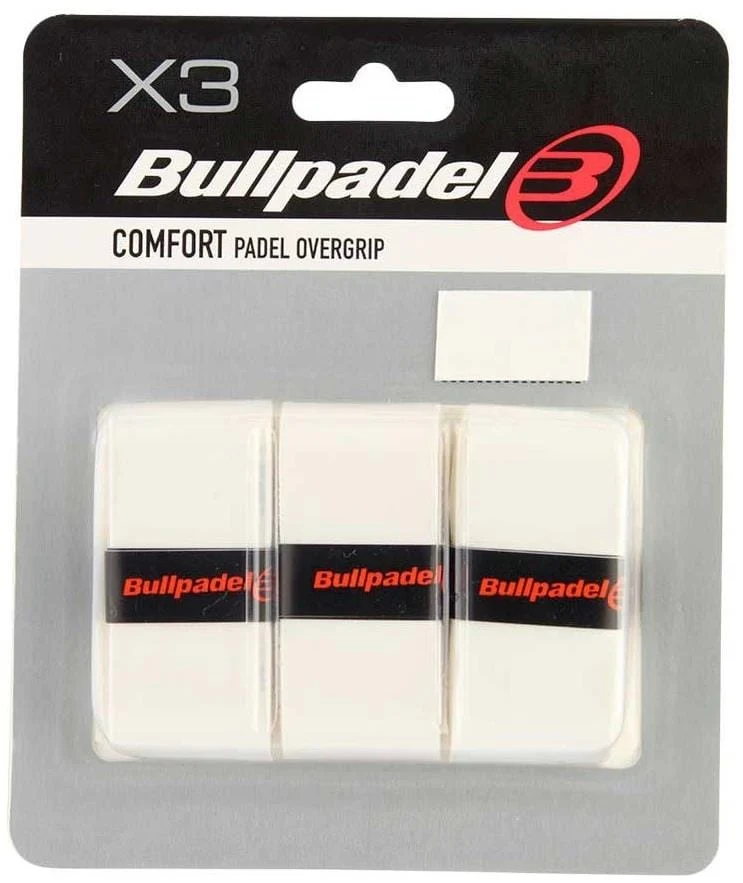 Bullpadel GB-1200 Padel Overgrips - White