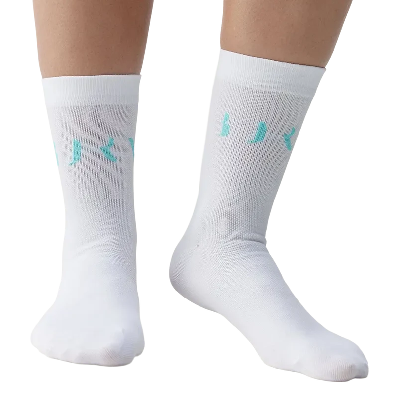 Calcetines Born Living Yoga Acari White/Miami Green