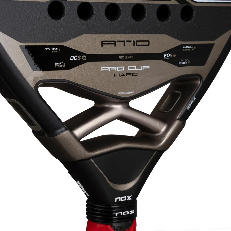 NOX AT10 Pro Cup Hard By Agustín Tapia 2026 Padel Racket