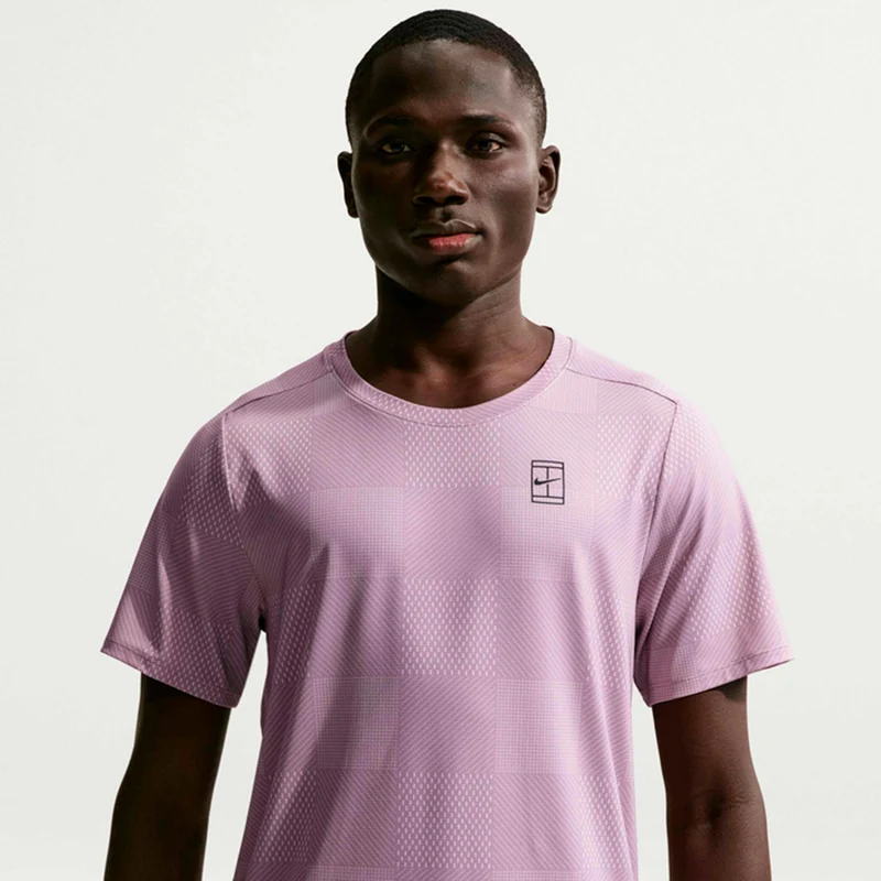 Court Dri-Fit Advantage T-Shirt Herren - mauve