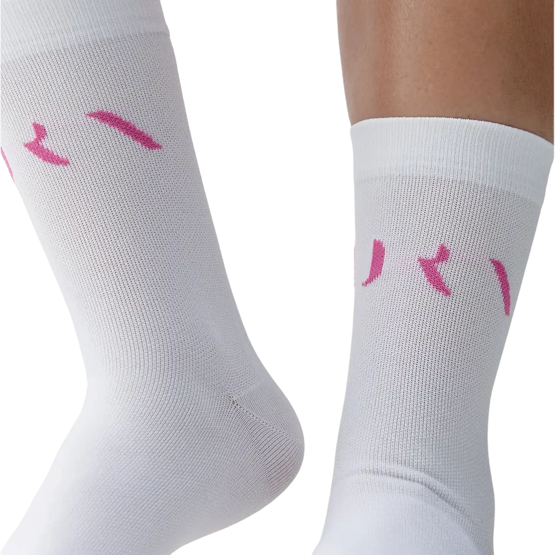 Calcetines Born Living Yoga Acari White/Fuxia
