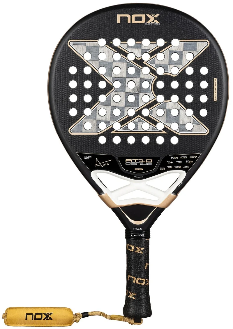 NOX AT10 Genius 18K Alum By Agustín Tapia 2026 Padel Racket