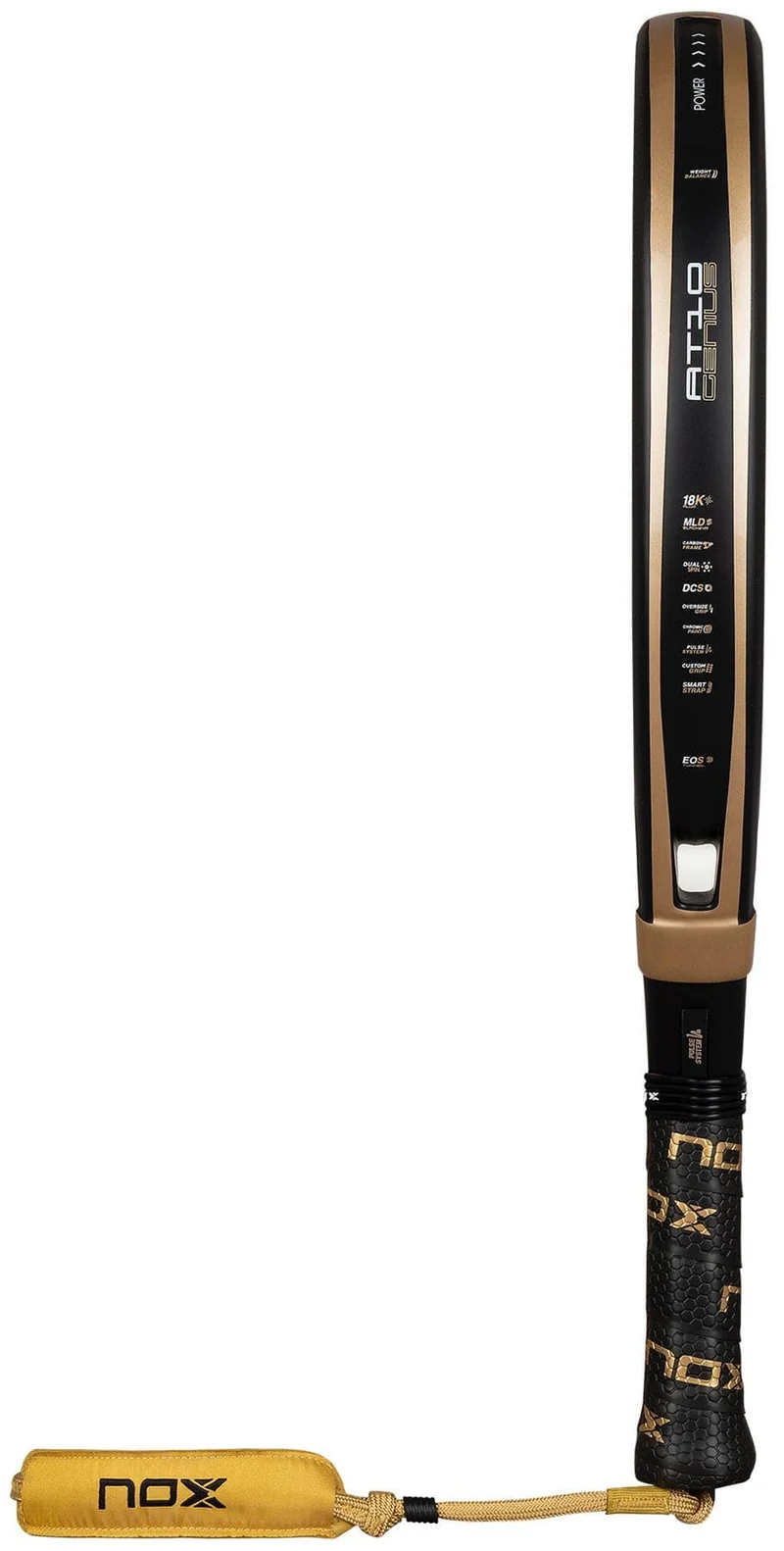 NOX AT10 Genius 18K Alum By Agustín Tapia 2026 Padel Racket