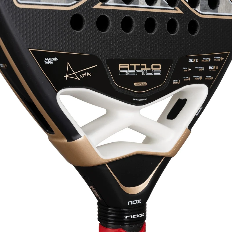 NOX AT10 Genius 18K Alum By Agustín Tapia 2026 Padel Racket