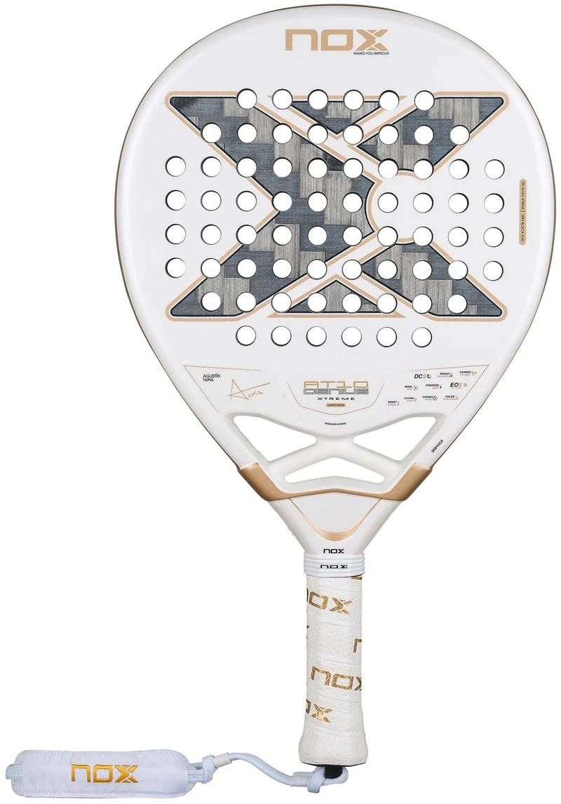 NOX AT10 Genius 12K Alum Extrem By Agustín Tapia 2026 Padel Racket