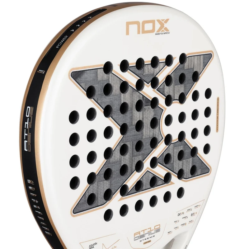 NOX AT10 Genius 12K Alum Extrem By Agustín Tapia 2026 Padel Racket