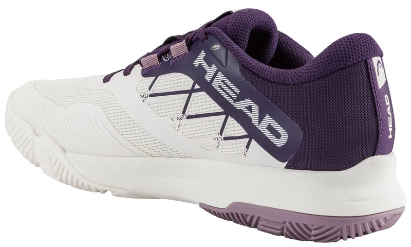 HEAD Motion Team 1.5 Womens Padel Shoes - Chalk White / Purple