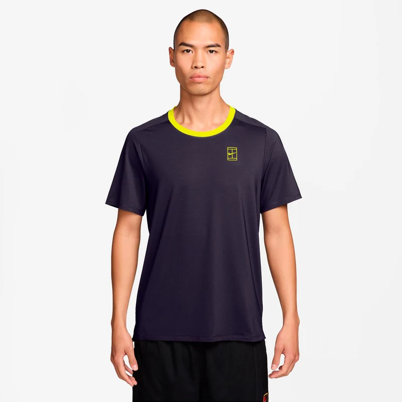 Court Dri-FIT Advantage T-Shirt Herren - dunkelviolett