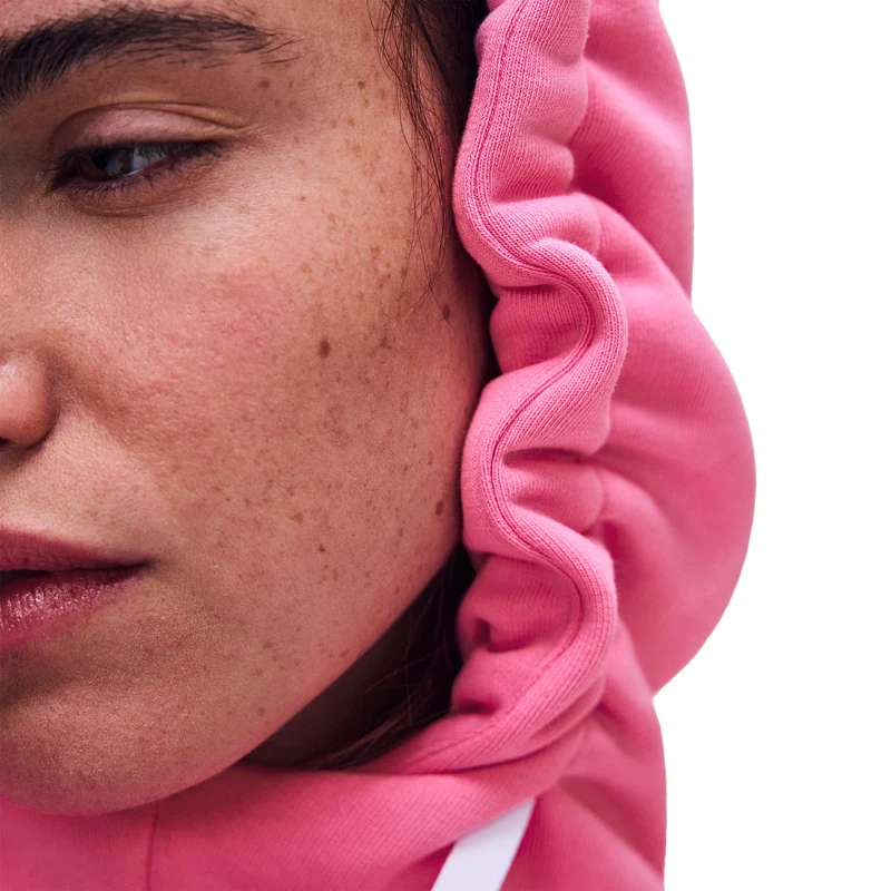 Club Hoody Damen - pink, weiß