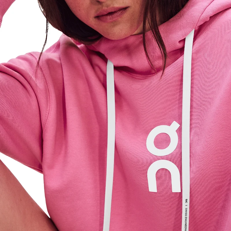 Club Hoody Damen - pink, weiß