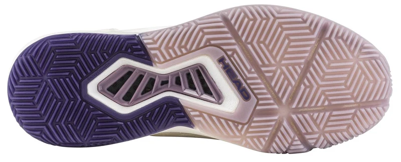 HEAD Motion Pro 1.5 Womens Padel Shoes - Chalk White / Purple