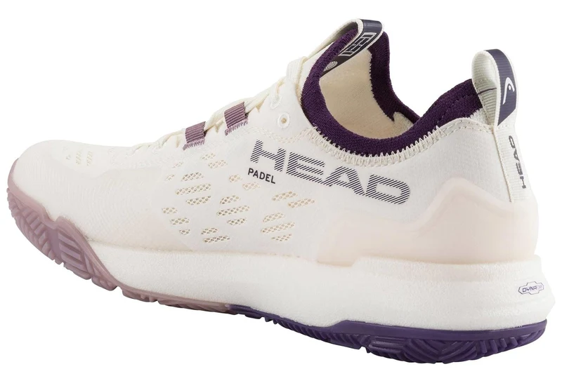 HEAD Motion Pro 1.5 Womens Padel Shoes - Chalk White / Purple