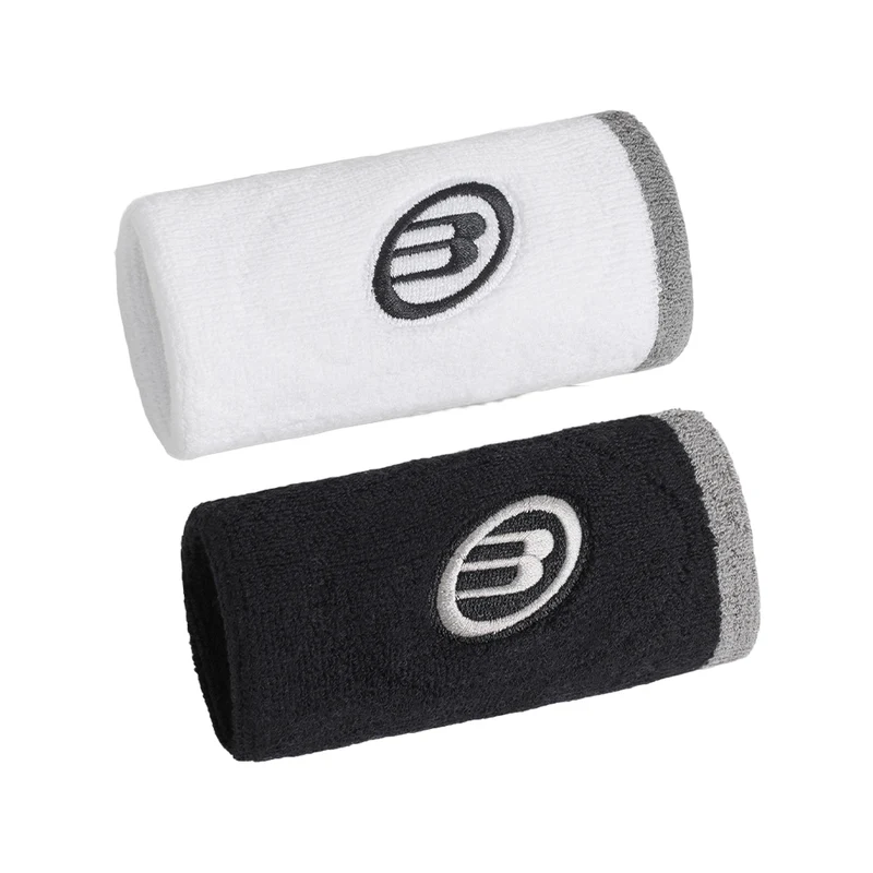 Muñequeras BULLPADEL BPMU265 I Blanco/Negro