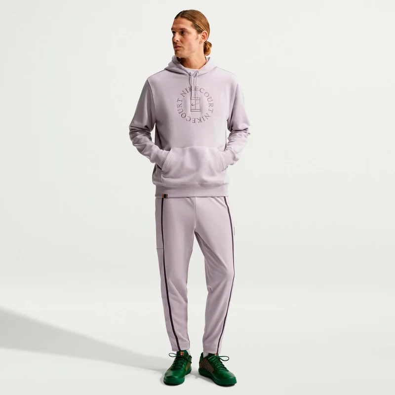 Court Dri-Fit Heritage Hoody Herren - grau, flieder