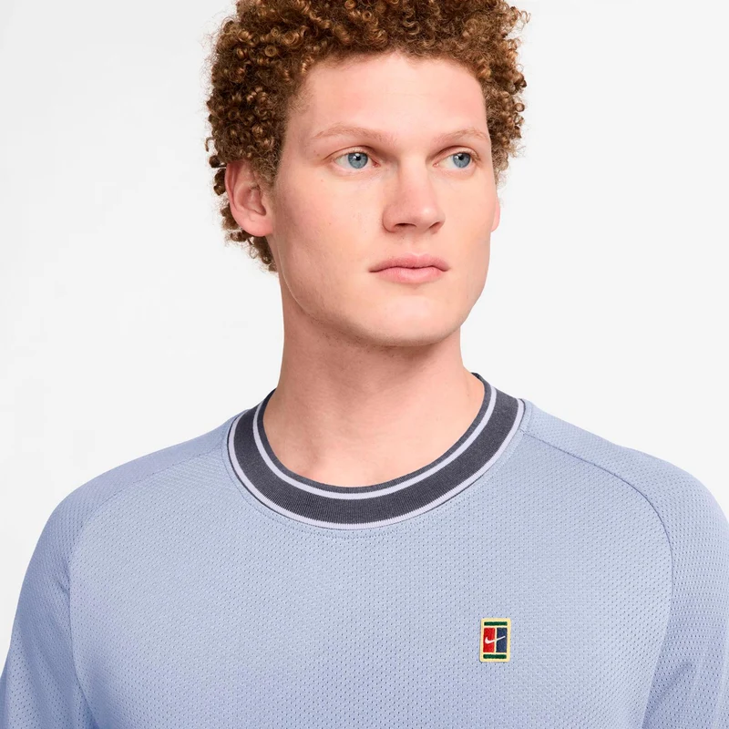 Court Heritage T-Shirt Herren - blaugrau
