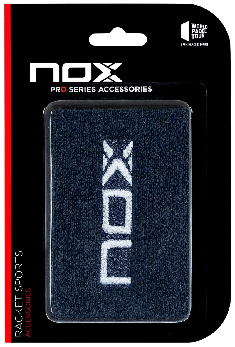 NOX Padel Wristband - Blue / White