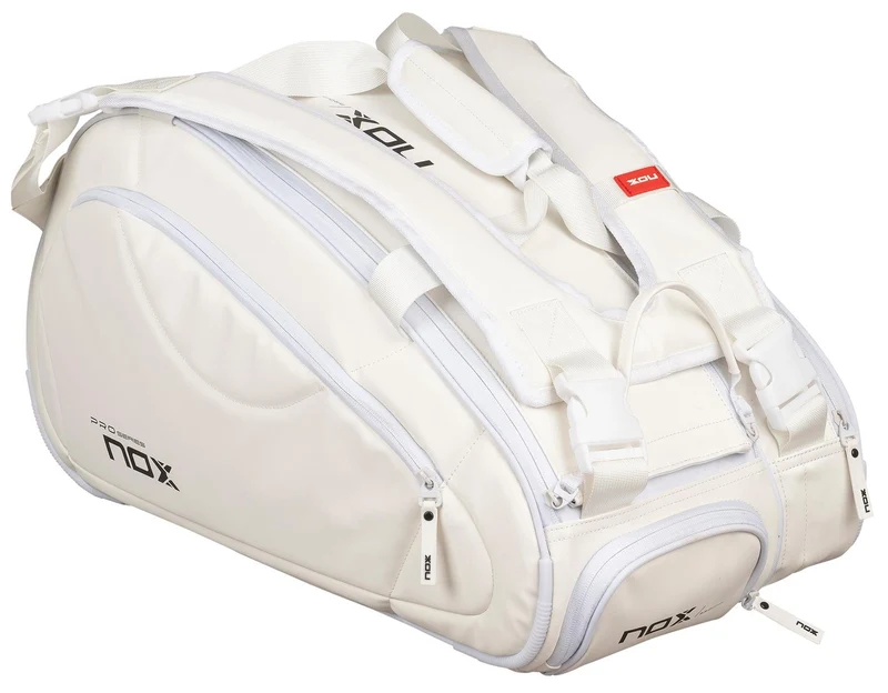 NOX Pro Series Padel Racket Bag - White