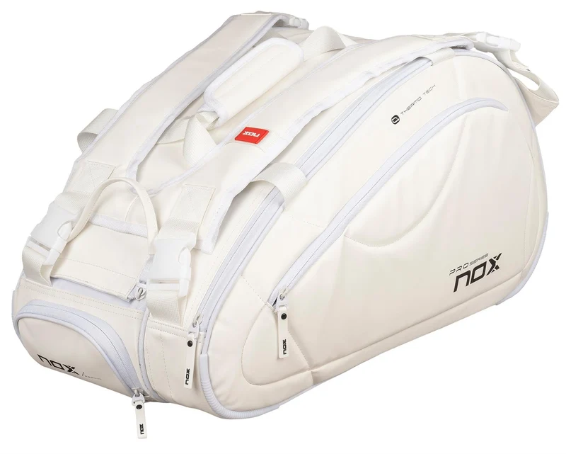 NOX Pro Series Padel Racket Bag - White