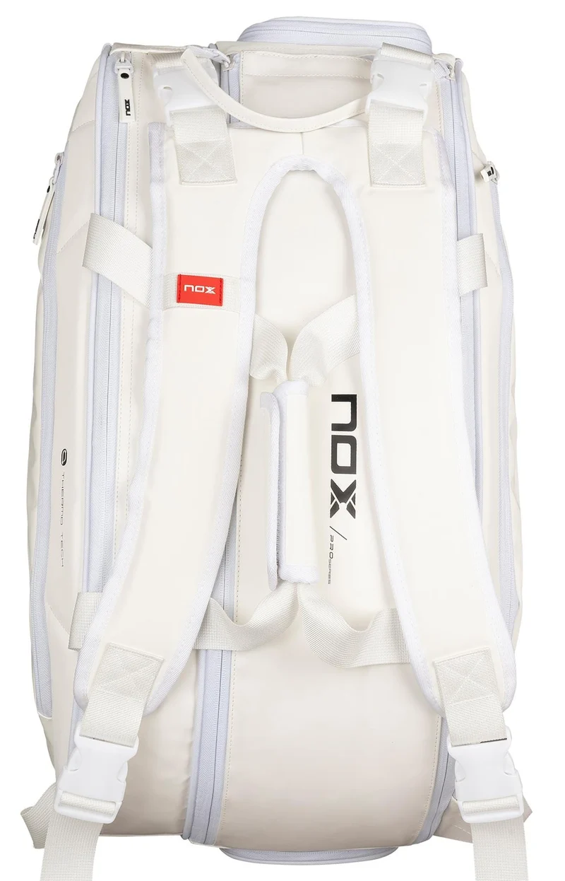 NOX Pro Series Padel Racket Bag - White