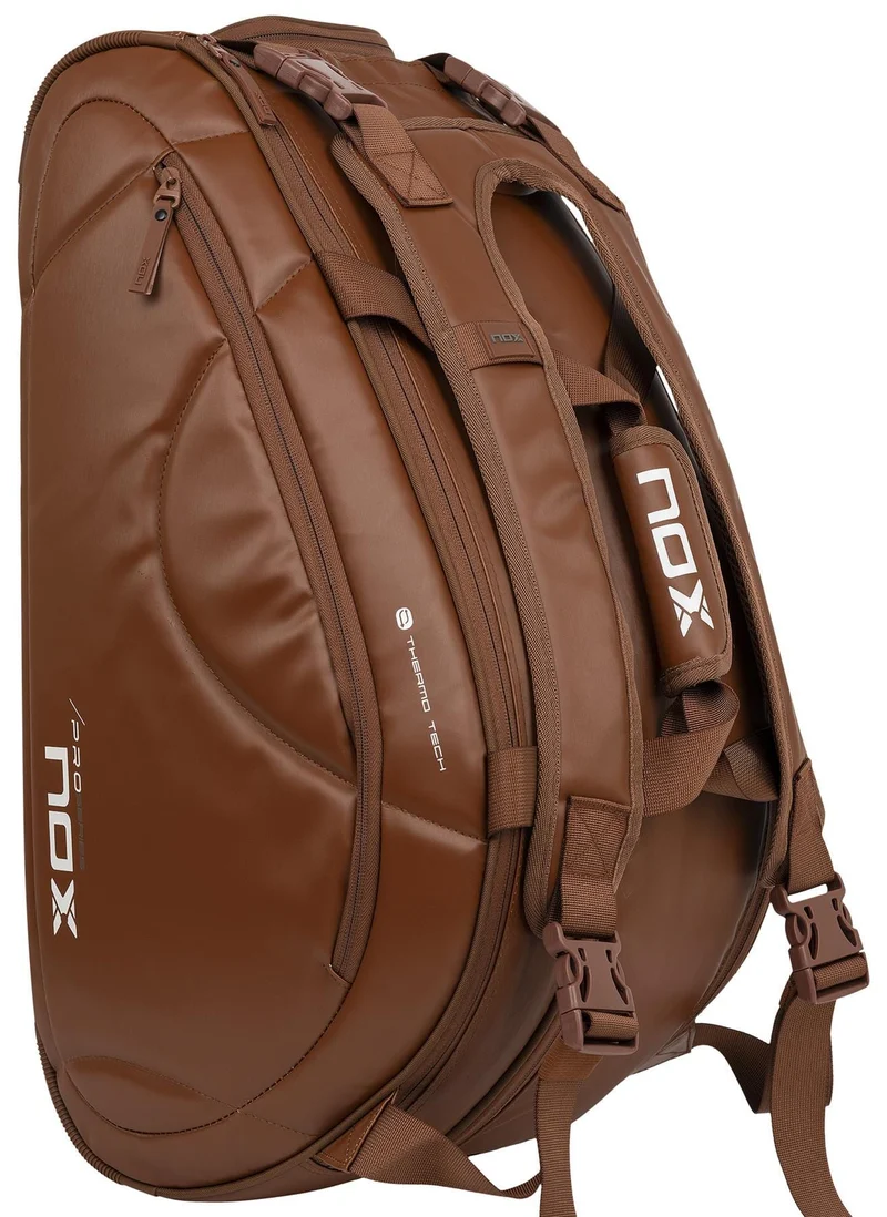 NOX Pro Series Padel Racket Bag - Camel